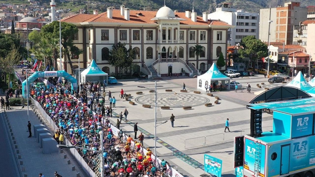 57. Cumhurbaşkanlığı Türkiye Bisiklet Turu'nda 5. etap başladı
