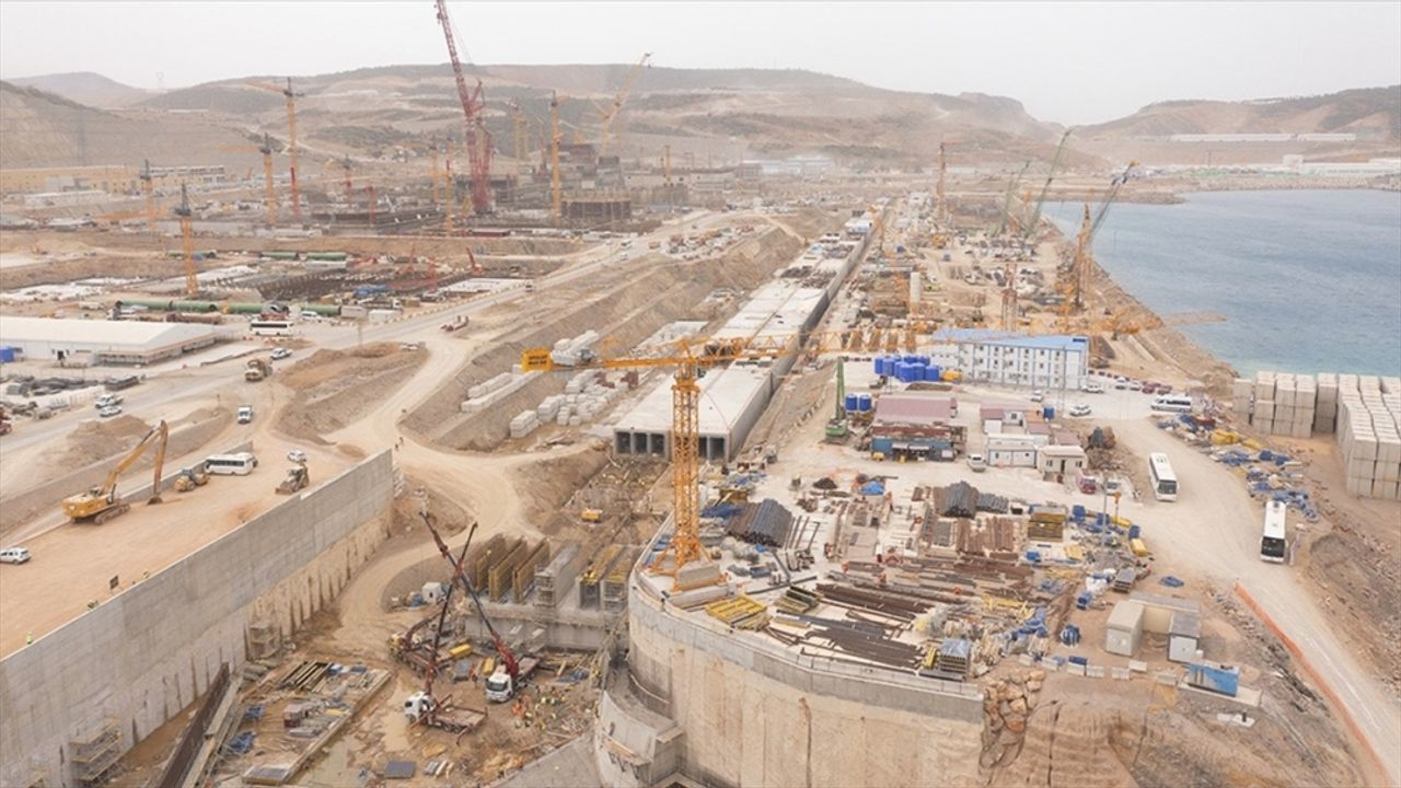 Akkuyu NGS'de kıyı tesislerinin inşasında bir aşama daha tamamlandı