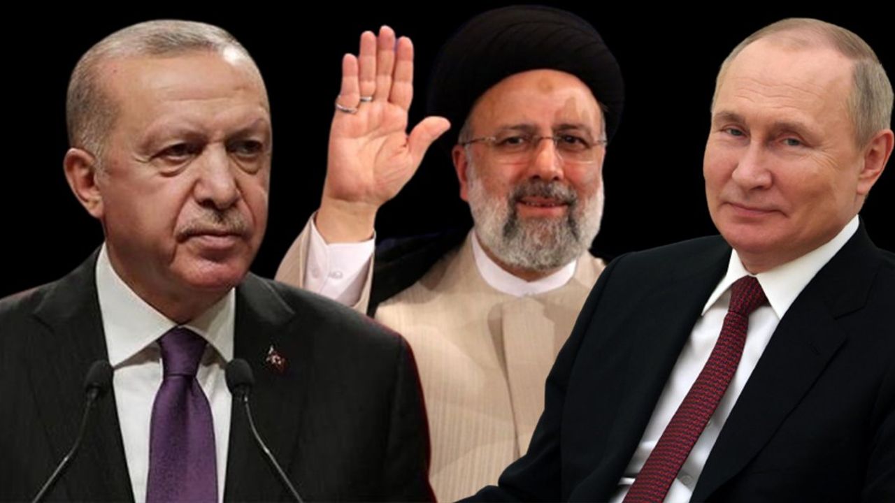 Erdoğan, Putin ve Reisî'den Tahran'da üçlü zirve