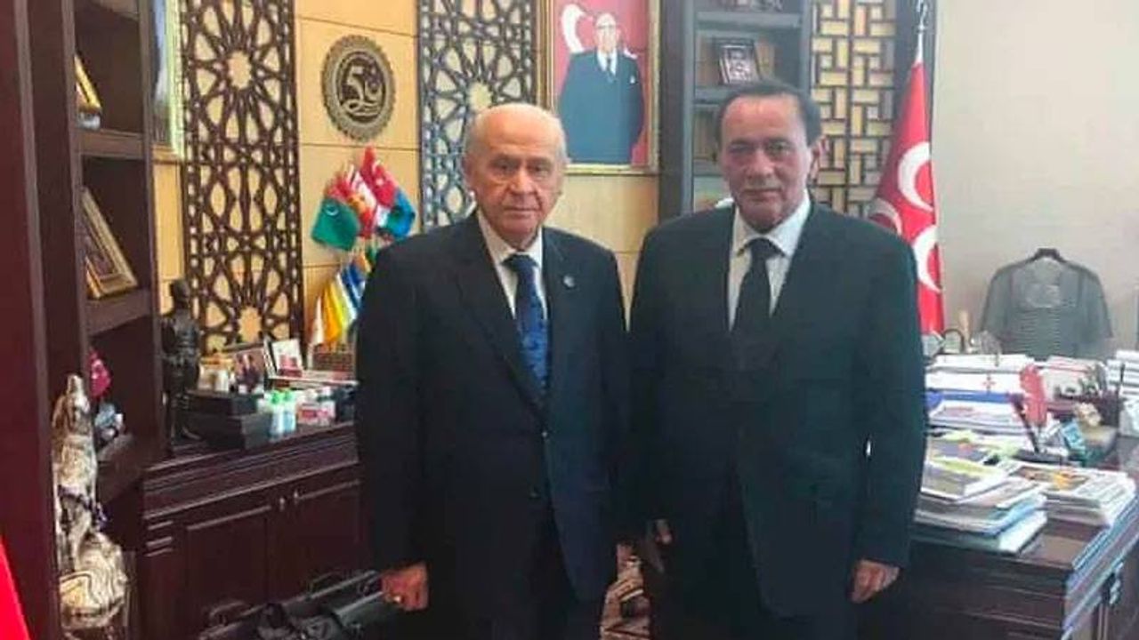 Alaattin Çakıcı "Genel Başkanı Bahçeli"yi ziyaret etti