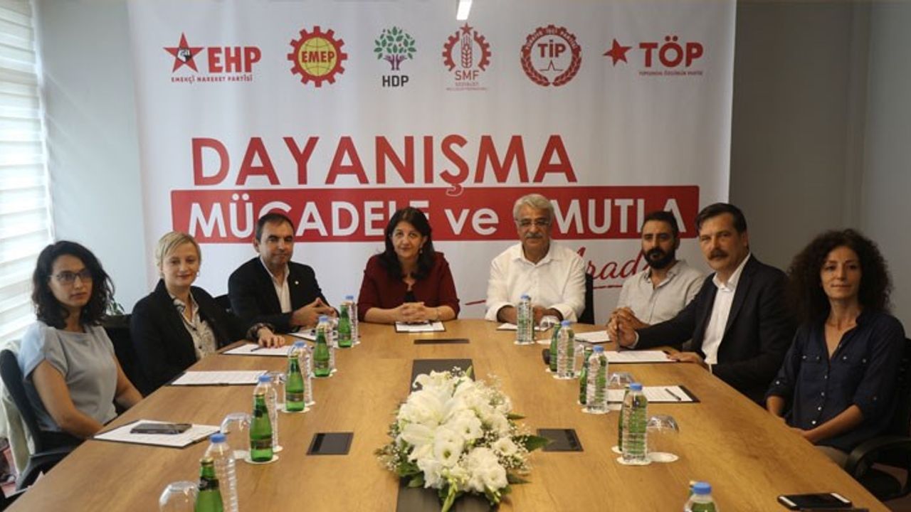 HDP'nin de olduğu ikinci Altılı Masa kuruldu