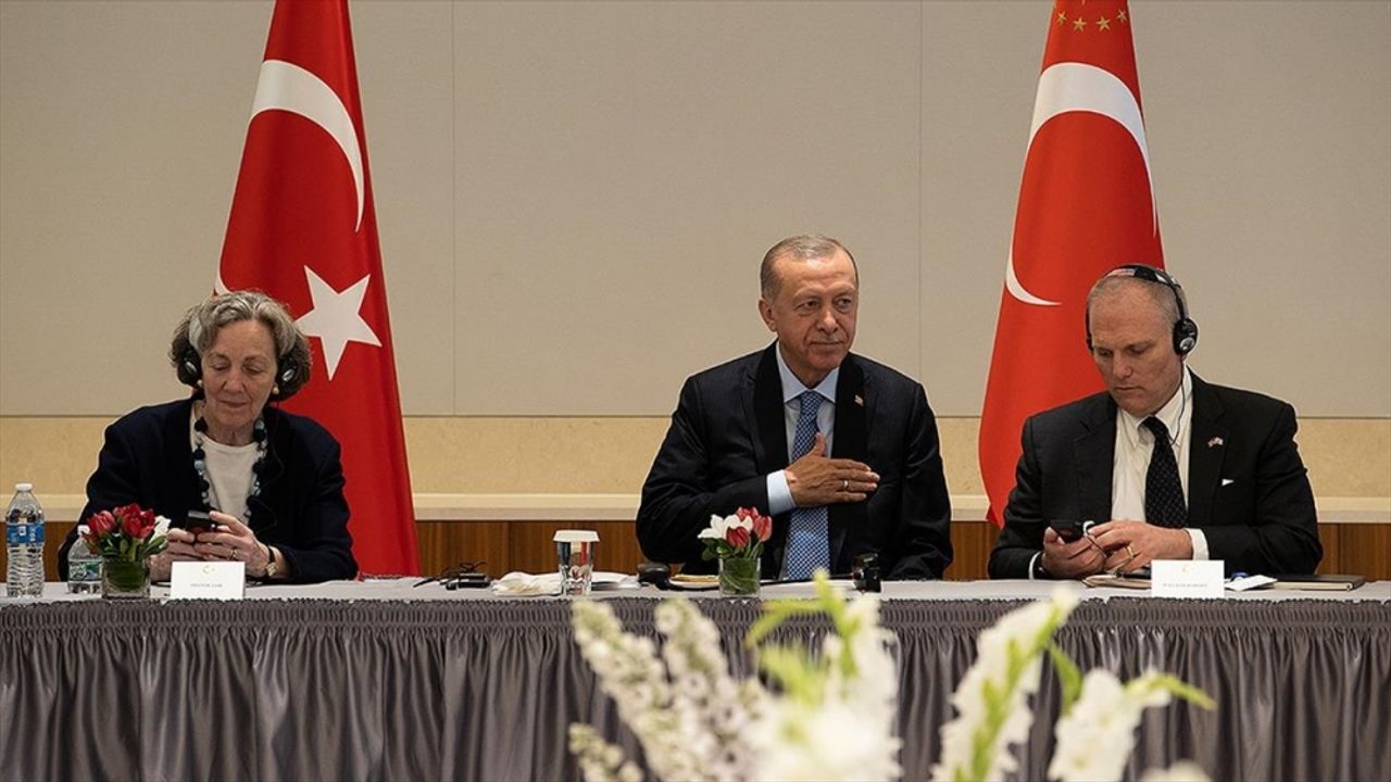 Erdoğan, Amerikan Yahudi Toplumu temsilcilerini kabul etti