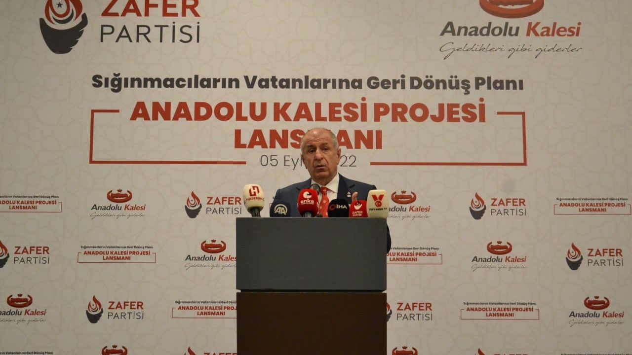 Zafer Partisi’nden Anadolu Kalesi Projesi
