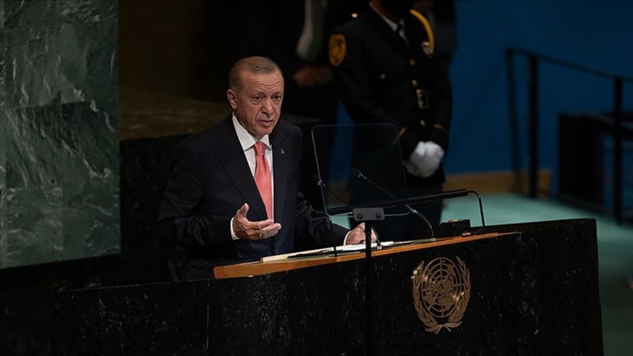 Erdoğan'dan BM'nin 77. kuruluş yıl dönümü mesajı