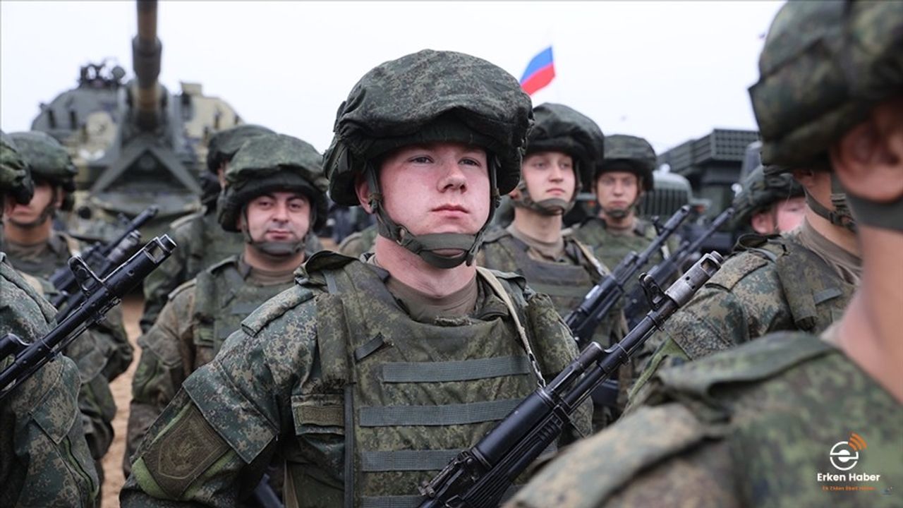 Ortak askeri grup kapsamındaki Rus askerleri Belarus’ta