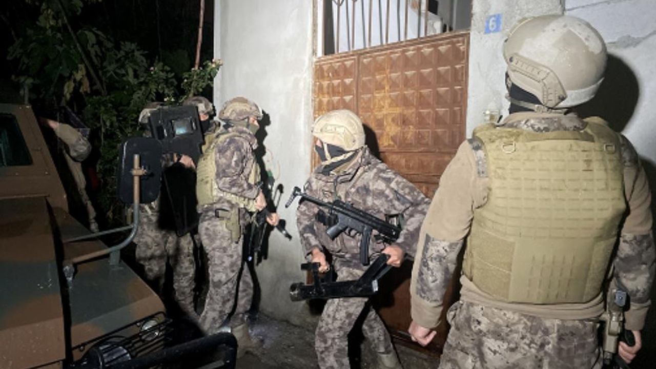 Mersin'de PKK/KCK zanlısının yakalanması için operasyon