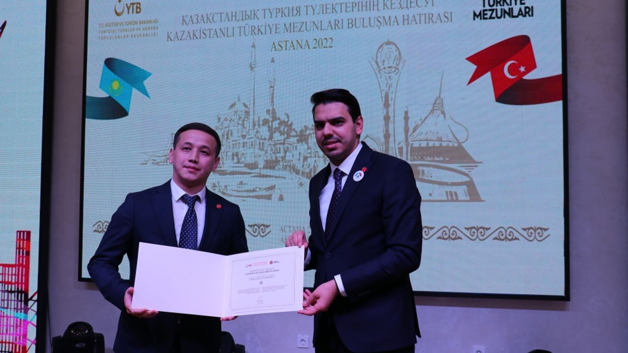 Kazakistan’da Türkiye Mezunları Derneği açıldı