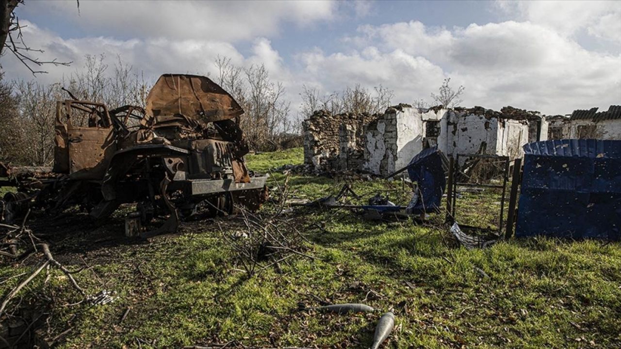 Ukrayna kontrolüne geçen köyler savaşın acı yüzünü yansıtıyor