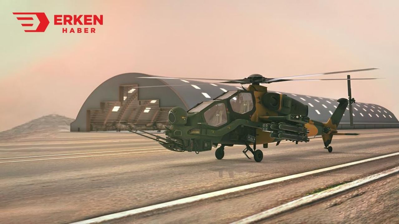 'Oyunbozan' Atak Helikopteri tanıtıldı