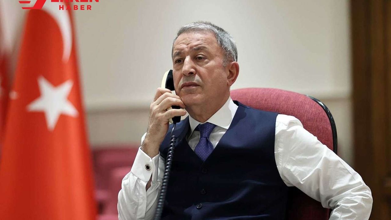 Bakan Akar, Rusya Savunma Bakanı Şoygu ile telefonda görüştü