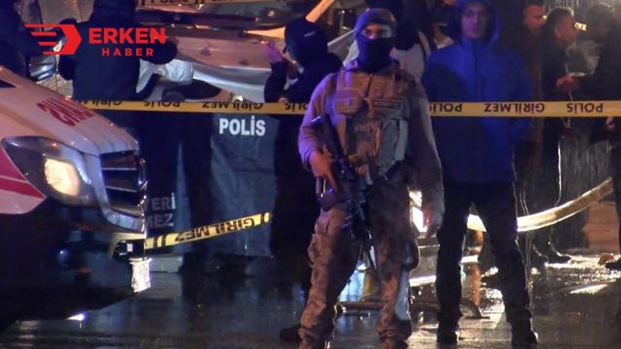 Beyoğlu'nda çatışma: 1 polis yaralandı, saldırgan öldürüldü