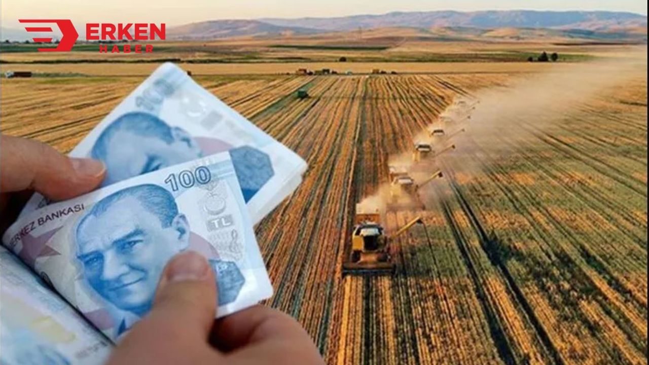 Çiftçilerin hesabına 115 milyon lira yatırıldı