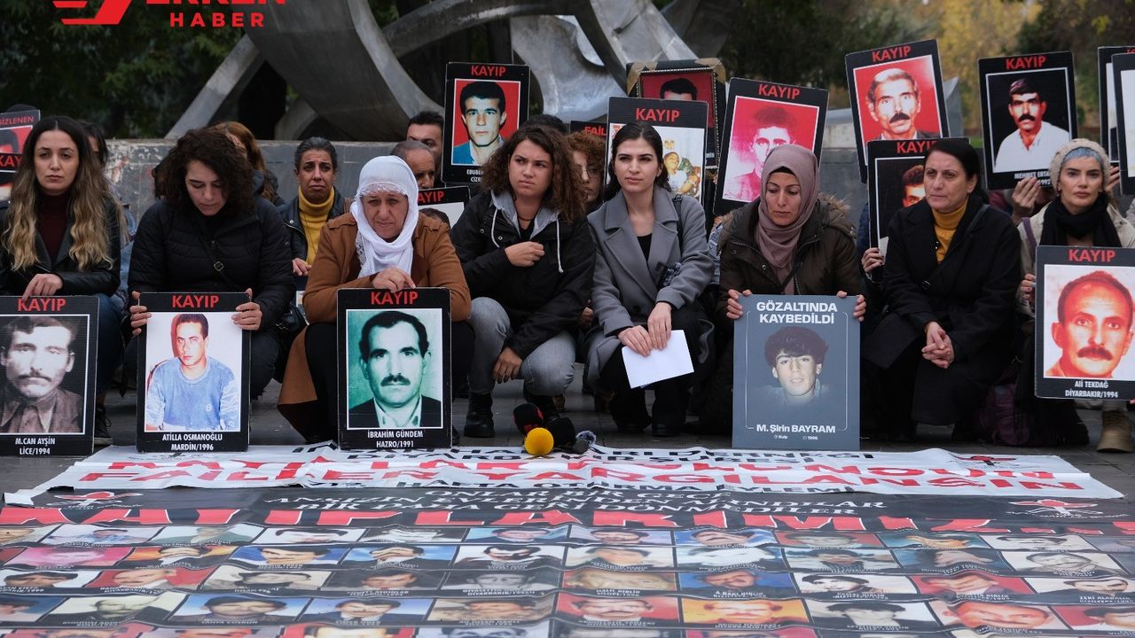 Diyarbakır'da "kayıplar bulunsun, failler yargılansın" eylemi