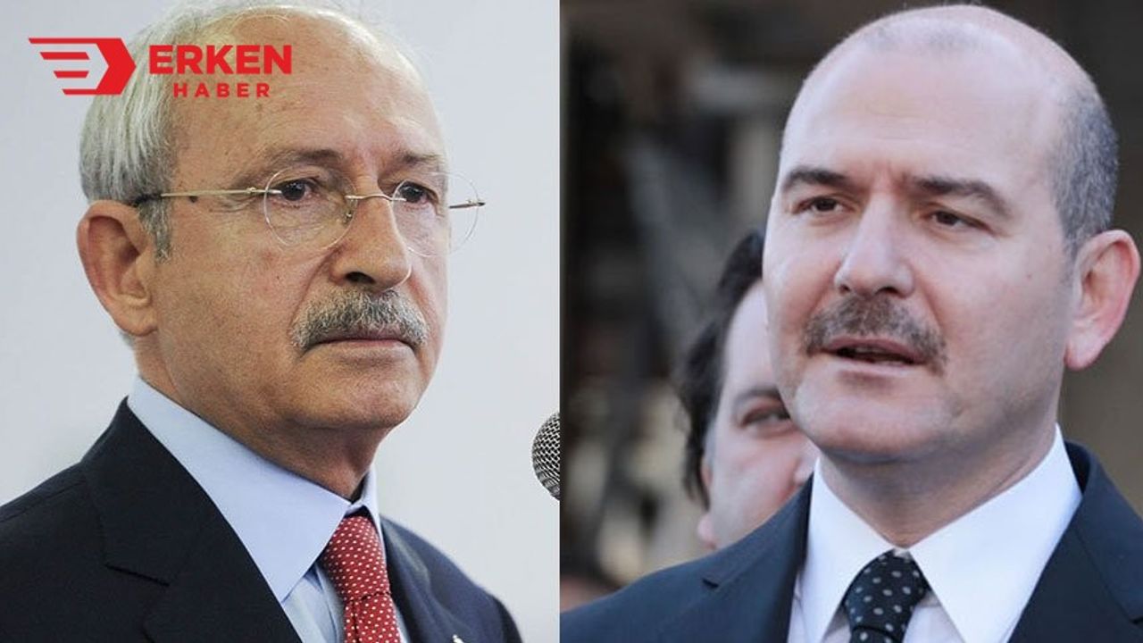 Kılıçdaroğlu'na "şerefsiz" diyen Soylu'ya dava açıldı