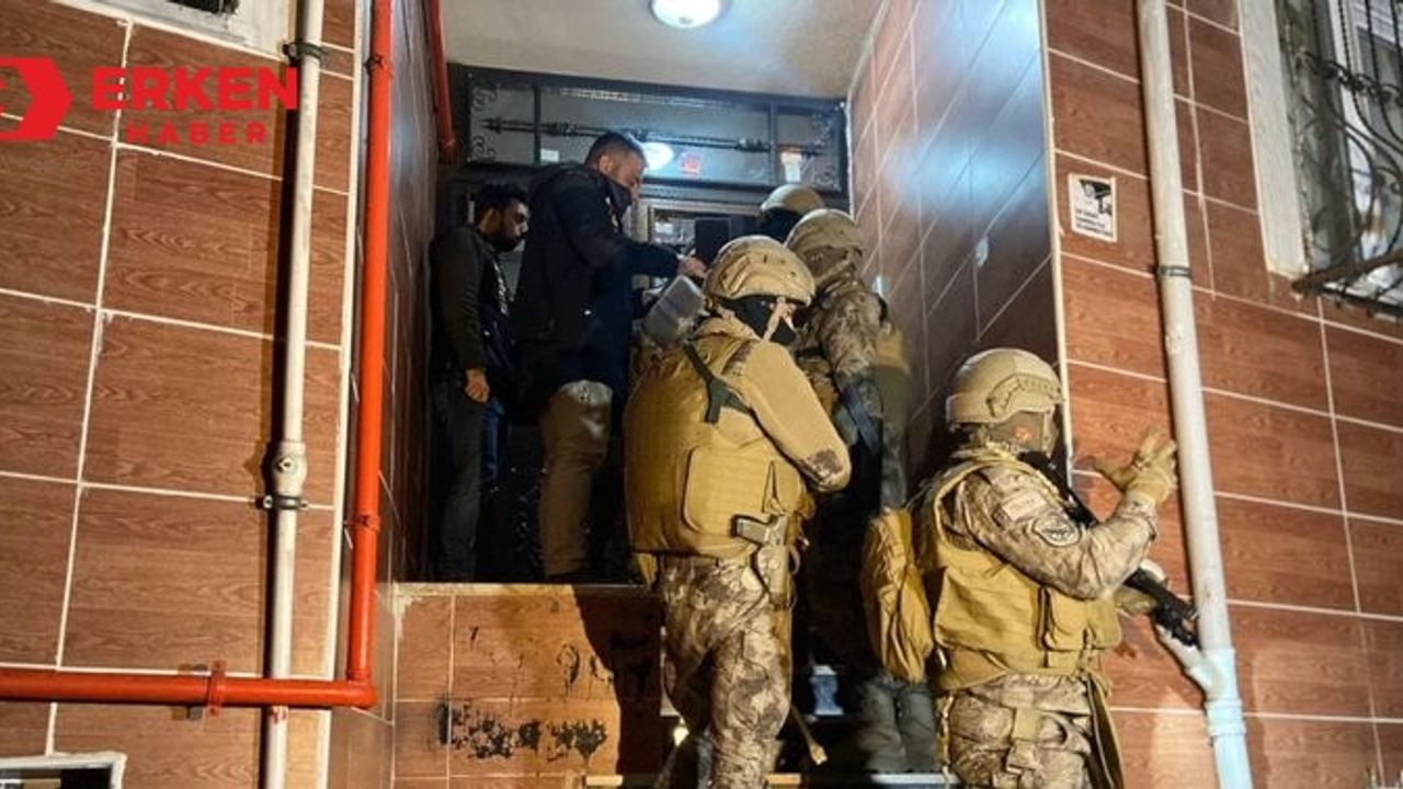 Terör örgütü PKK/YPG'ye yönelik operasyonda 9 kişi yakalandı