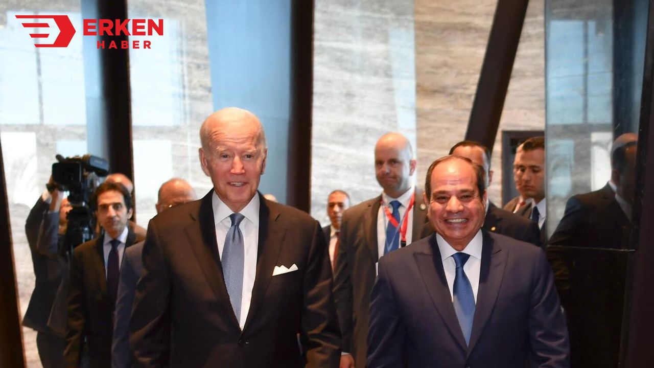 Biden ve Sisi, Filistin'de sükunetin korunmasının önemini görüştü
