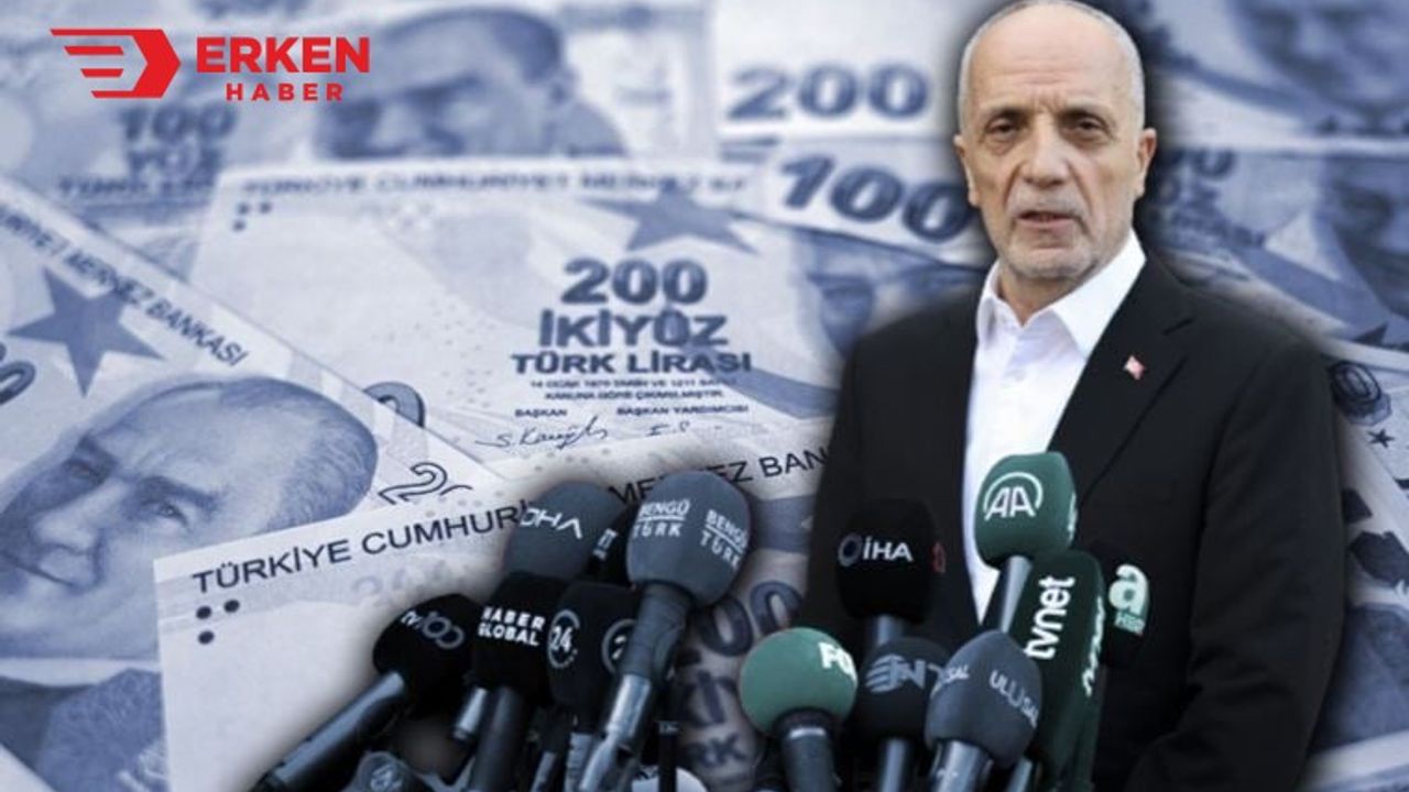 TÜRK-İŞ, asgari ücreti 9 bin lira teklif etti
