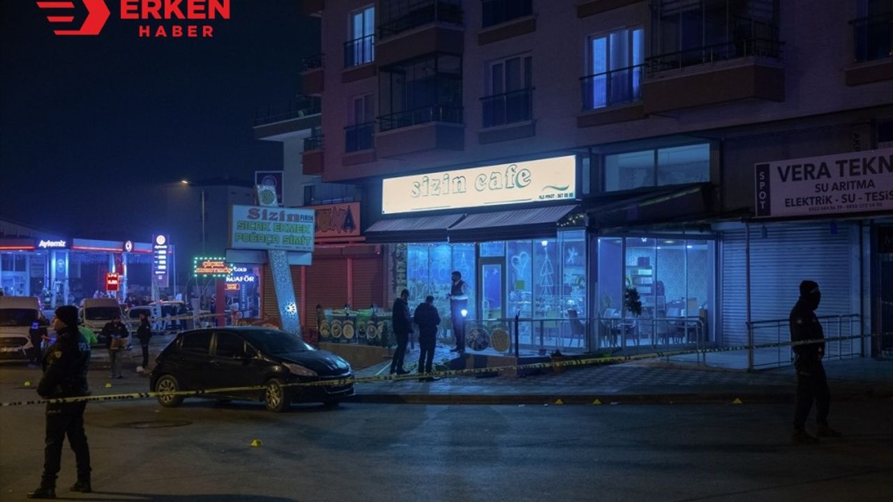 Ankara'da kafede silahlı kavgada 3 kişi öldü, 1 kişi yaralandı