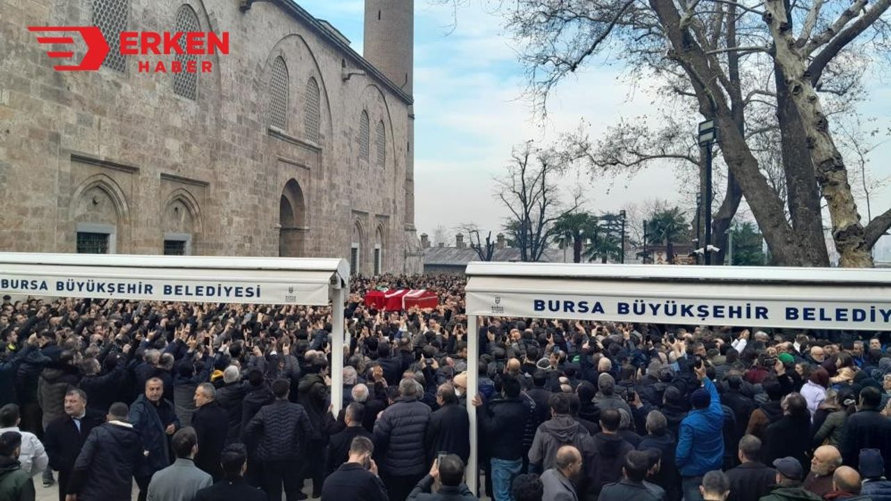 Sinan Ateş, Bursa'da son yolculuğuna uğurlandı
