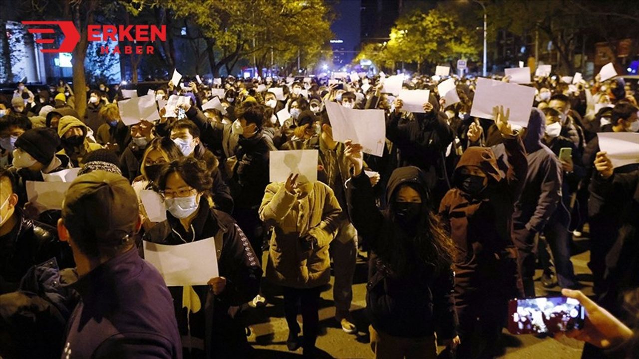 ABD Dışişleri Bakanı'ndan Çin'deki Kovid-19 protestolarına destek