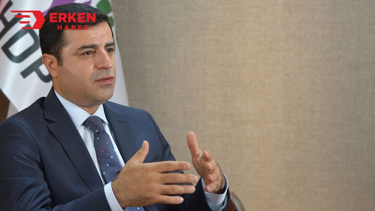 Demirtaş'tan ''Hakan Fidan benimle görüşmek istedi'' iddiası