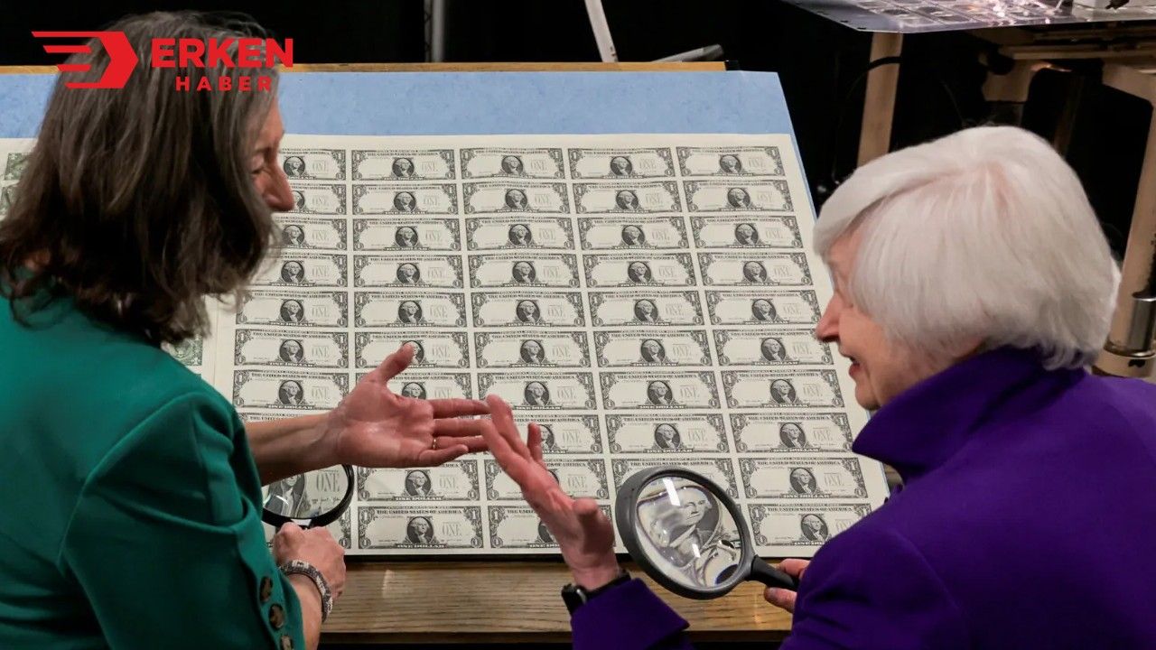 ABD'de ilk kadın Hazine Bakanı imzalı yeni dolarlar basılmaya başlandı