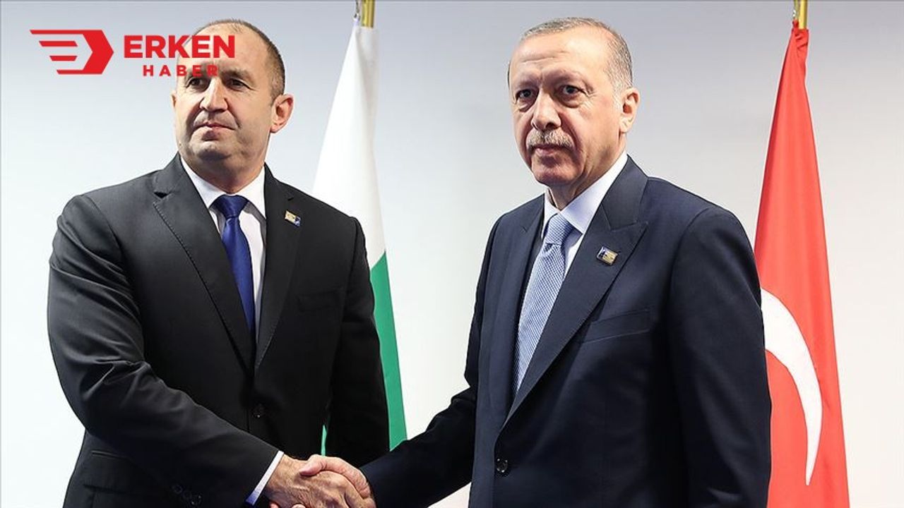 Erdoğan, Bulgaristan Cumhurbaşkanı Radev onuruna yemek verdi