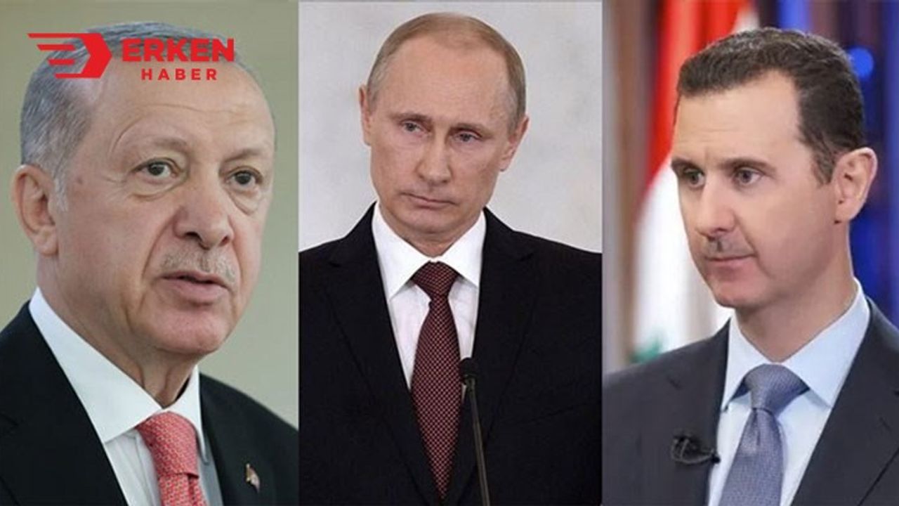 Erdoğan, "Üçlü olarak Rusya-Türkiye-Suriye bir araya gelelim"