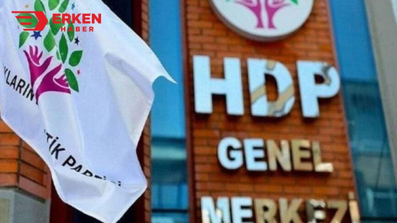 Yargıtay Başsavcısı, HDP'nin hesaplarının bloke edilmesini istedi