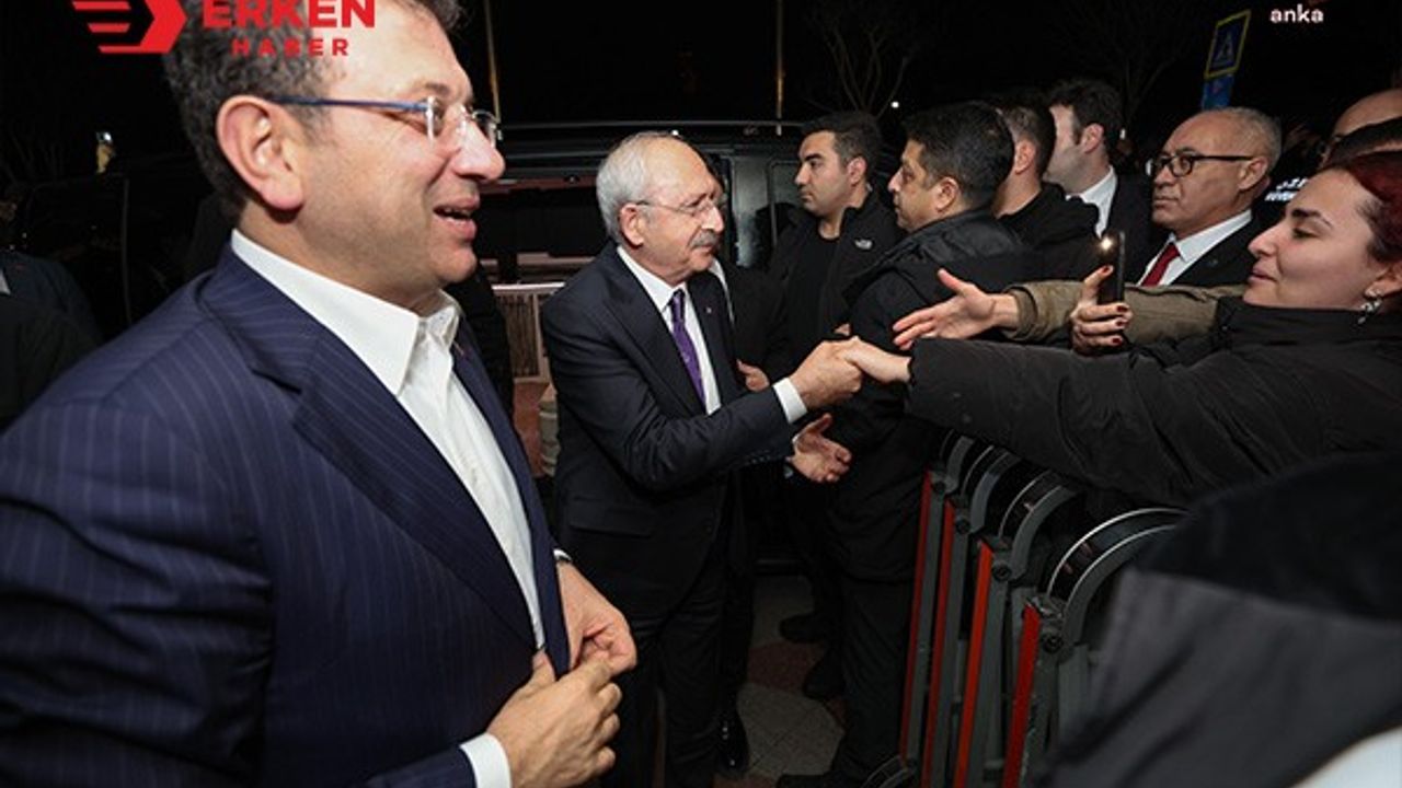CHP lideri Kılıçdaroğlu Saraçhane'de