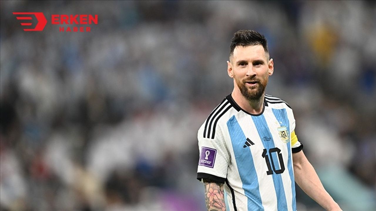 Messi, 2022 Dünya Kupası'nda rekorlara devam ediyor