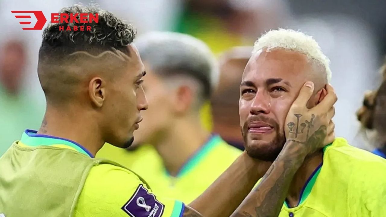 Neymar'ın gözyaşları