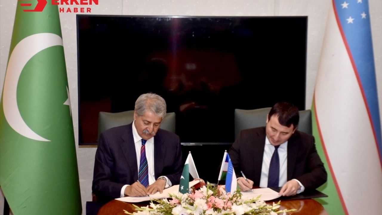 Pakistan ile Özbekistan arasında işbirliği