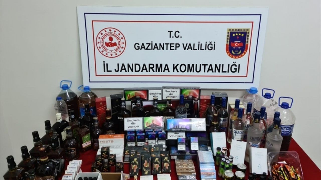 Gaziantep'te sahte içki operasyonunda 35 kişi yakalandı