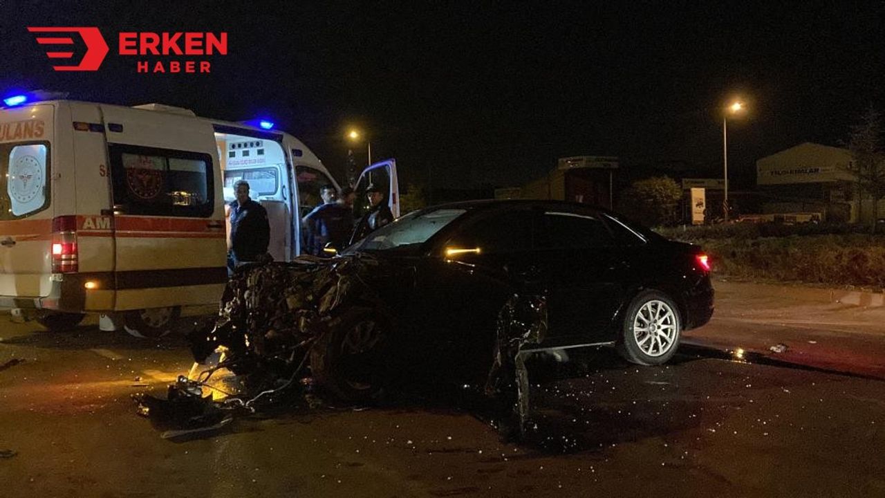 Sivas'ta iki aracın karıştığı kazada 5 yaralı