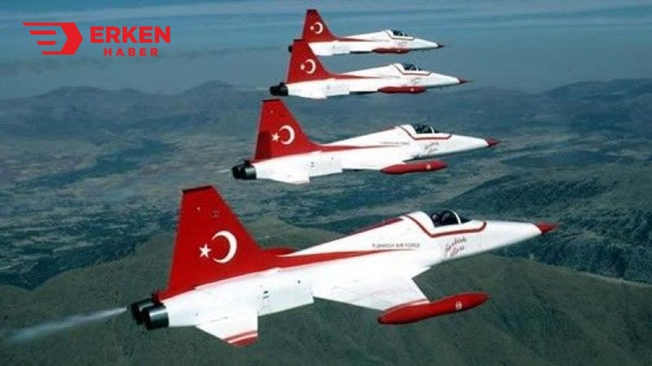 Türk Yıldızları uçağı F5, kuş çarpması sonucu düştü