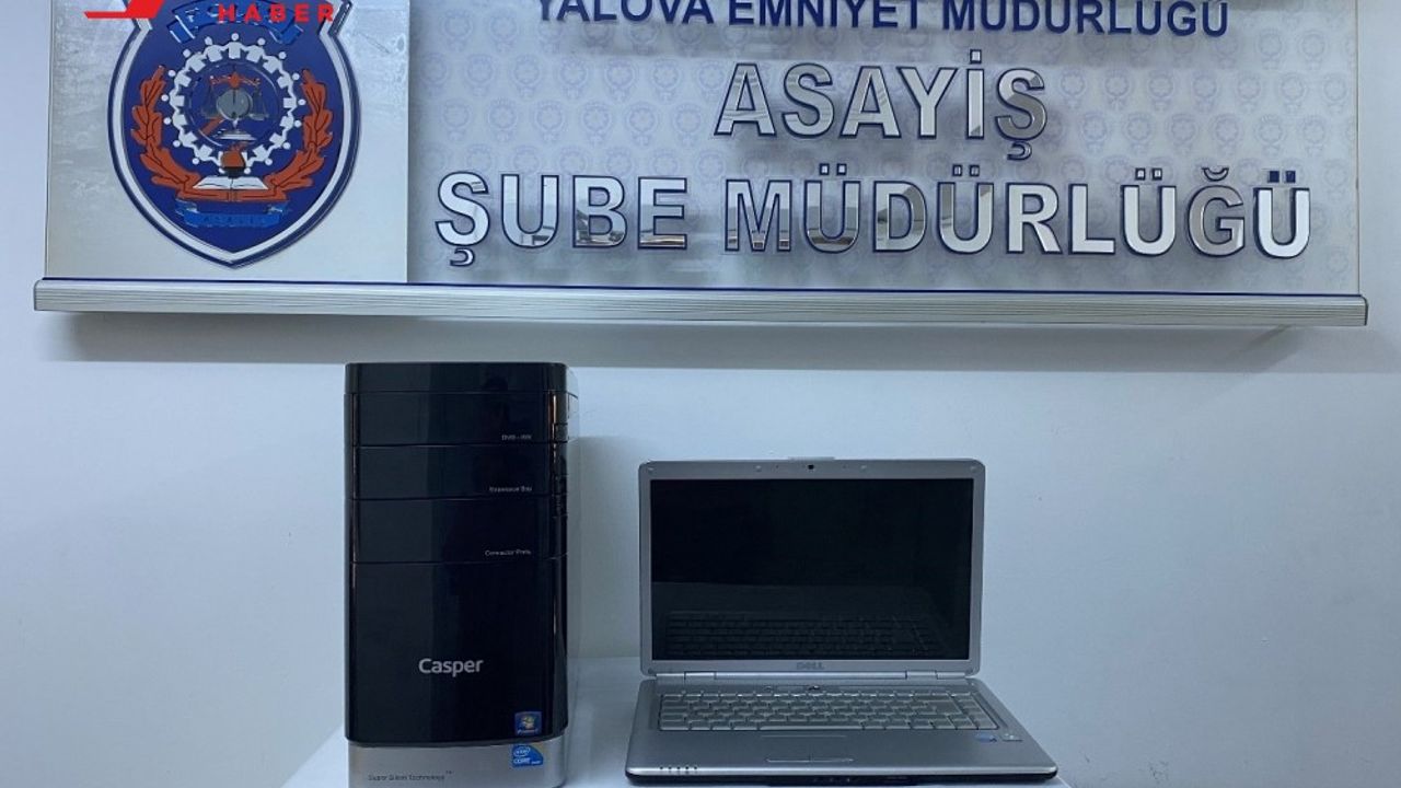 Yalova'da hırsızlık yapan 4 şüpheli 45 kamera incelenerek yakalandı