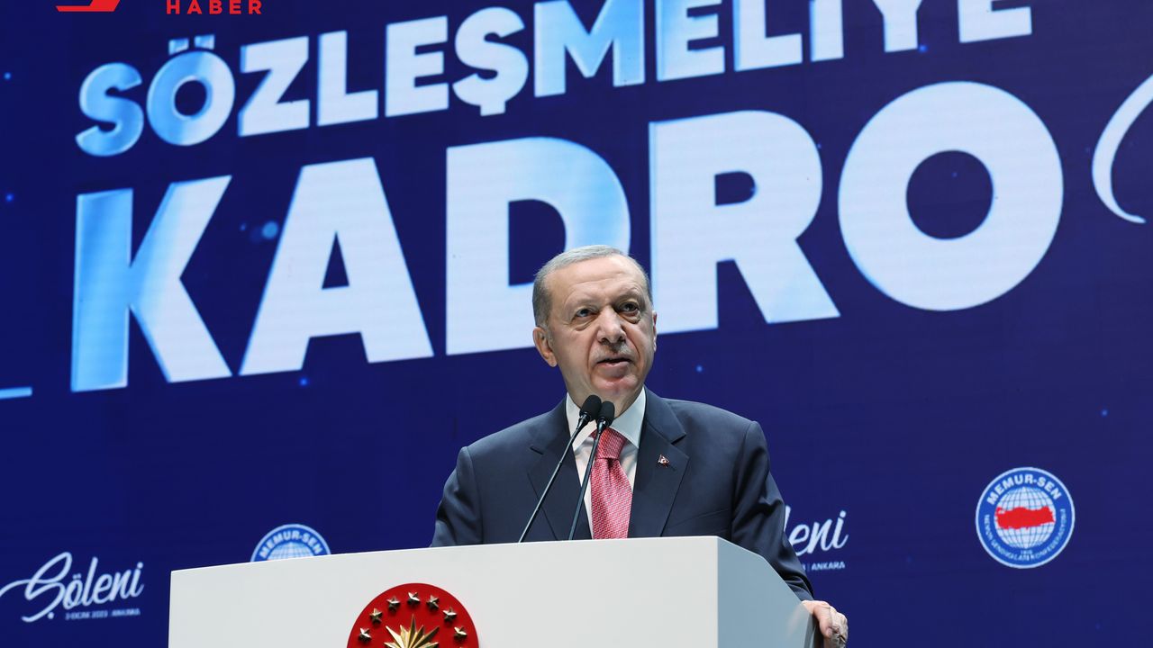 Cumhurbaşkanı Erdoğan, Sözleşmeliye Kadro Şöleni'nde konuştu