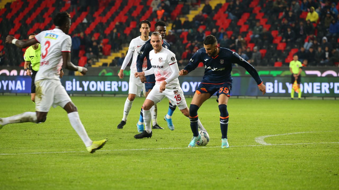 Gaziantep, Başakşehir ile 1-1 berabere kaldı