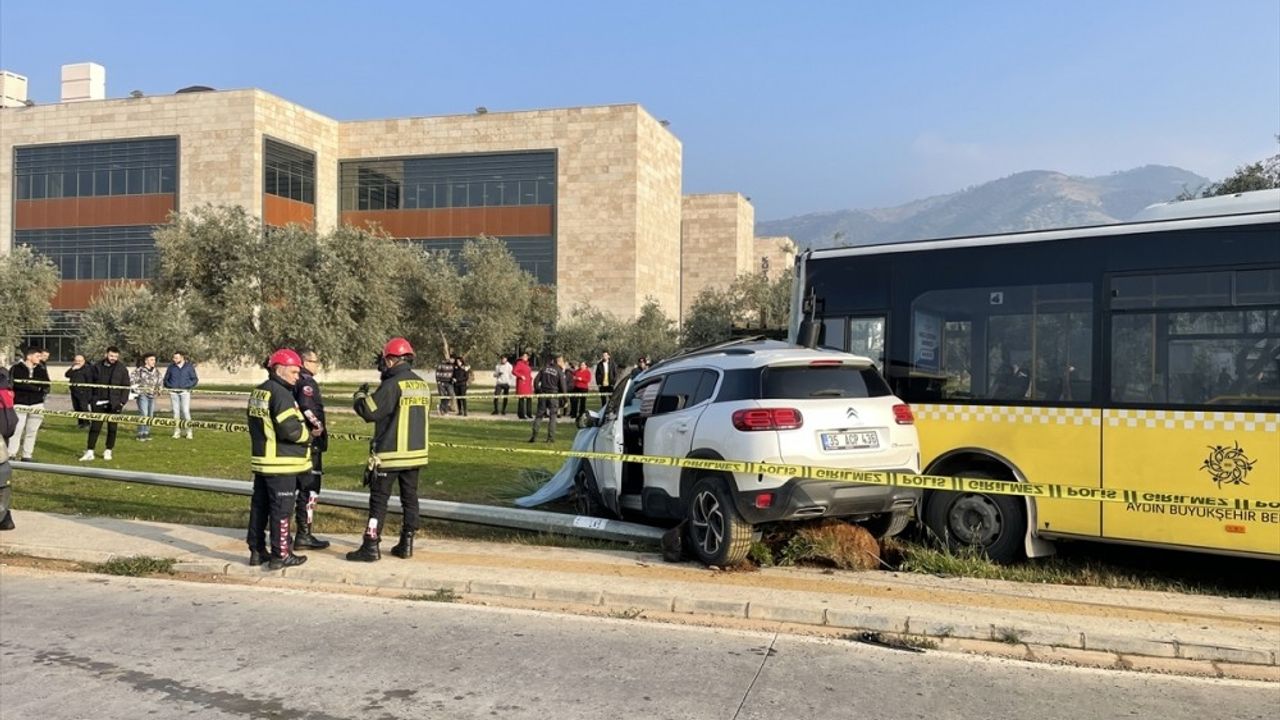 Aydın'da üniversite kampüsünde kaza: 1 ölü, 4 yaralı