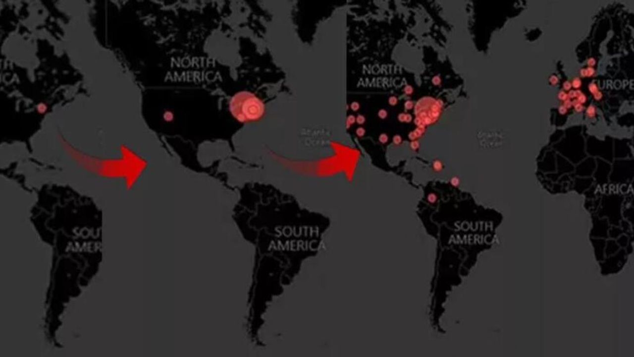 Kabus Haritası: 29 ülkede görüldü, dalga dalga yayılıyor