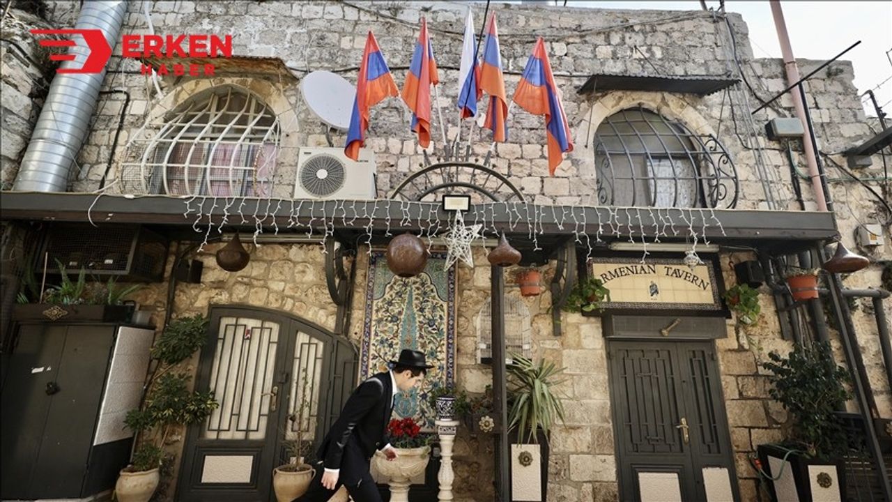 Yahudiler, Kudüs'teki Ermeni Patrikhanesine saldırdı