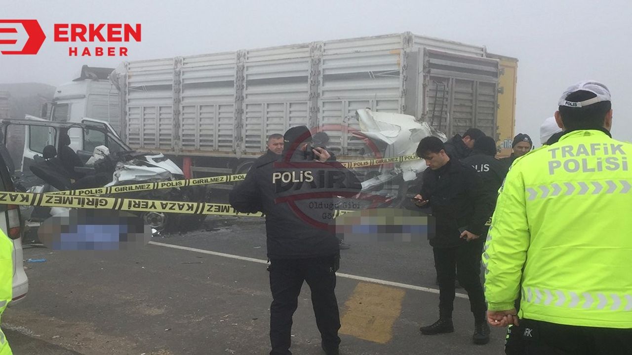 Konya'da sis kazası: 1'i astsubay, 2 asker şehit oldu, 2 asker yaralandı