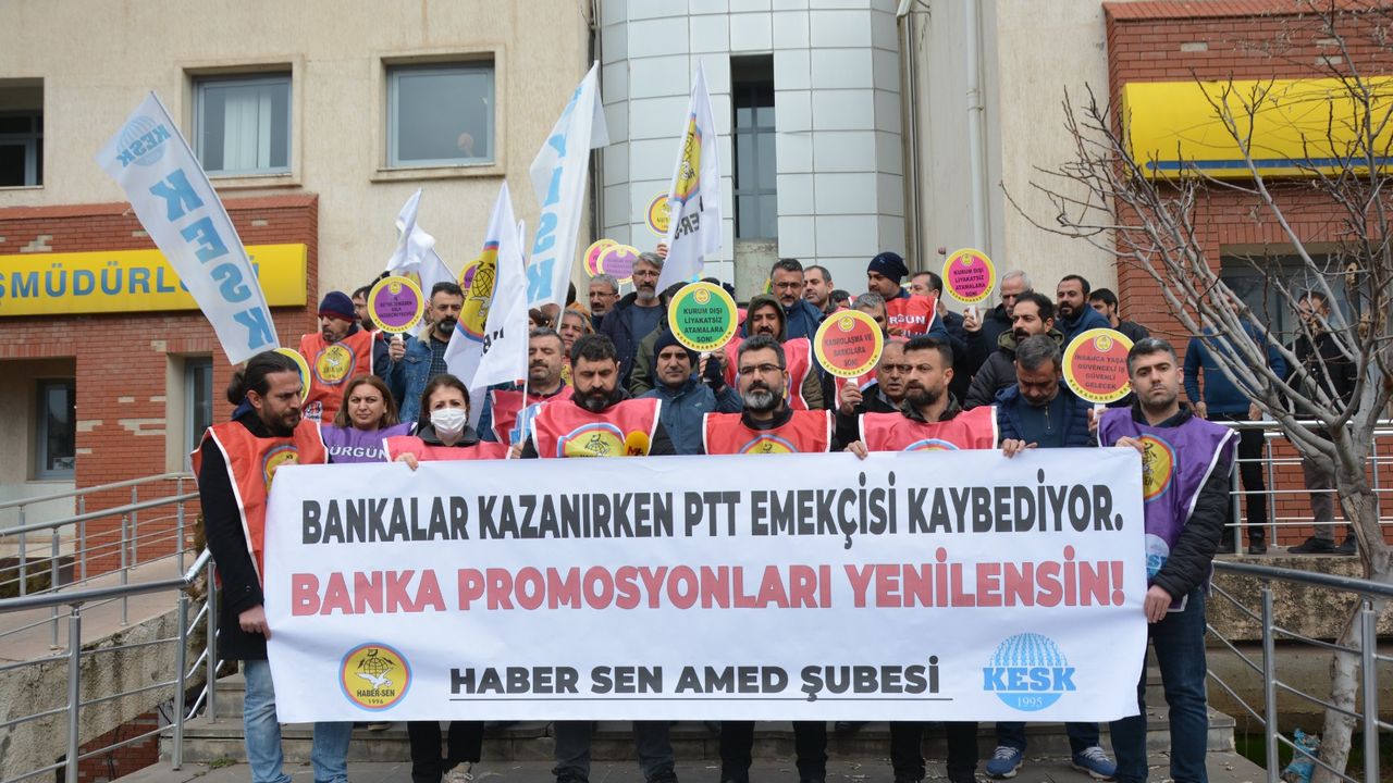 PTT çalışanlarından promosyon tepkisi