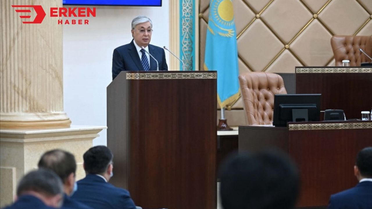 Tokayev'den "siyasi reforma devam" açıklaması: