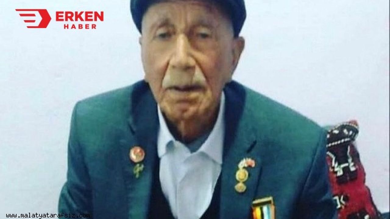 Malatya'da 110 yaşındaki Kore gazisi Abdullah Tilbaç hayatını kaybetti