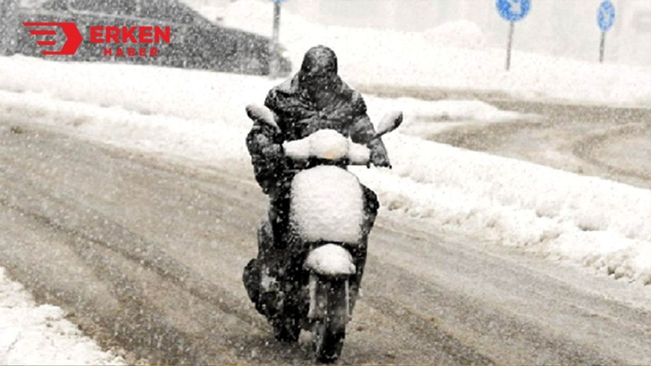 İstanbul'da kar nedeniyle motosiklet ve elektrikli skuter yasaklandı