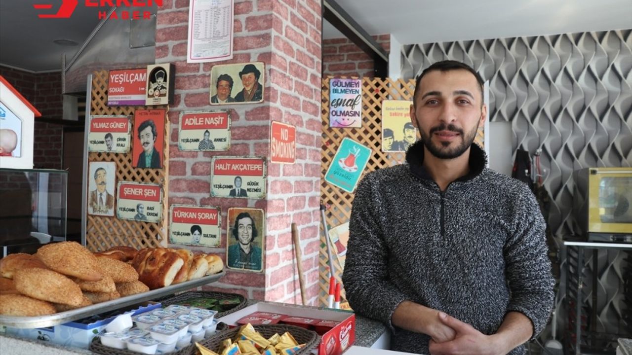 Simitçi, Türkiye Tek Yürek'e günlük kazancını bağışladı