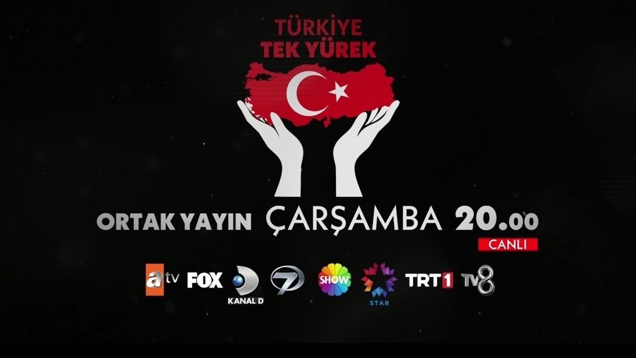 "Türkiye Tek Yürek" kampanyası yarın
