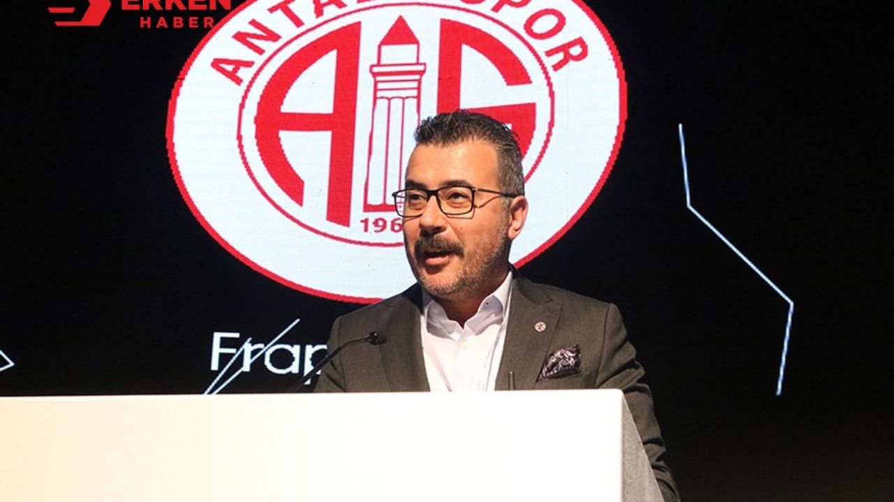 Antalyaspor Kulübü Başkanı Aziz Çetin istifa etti